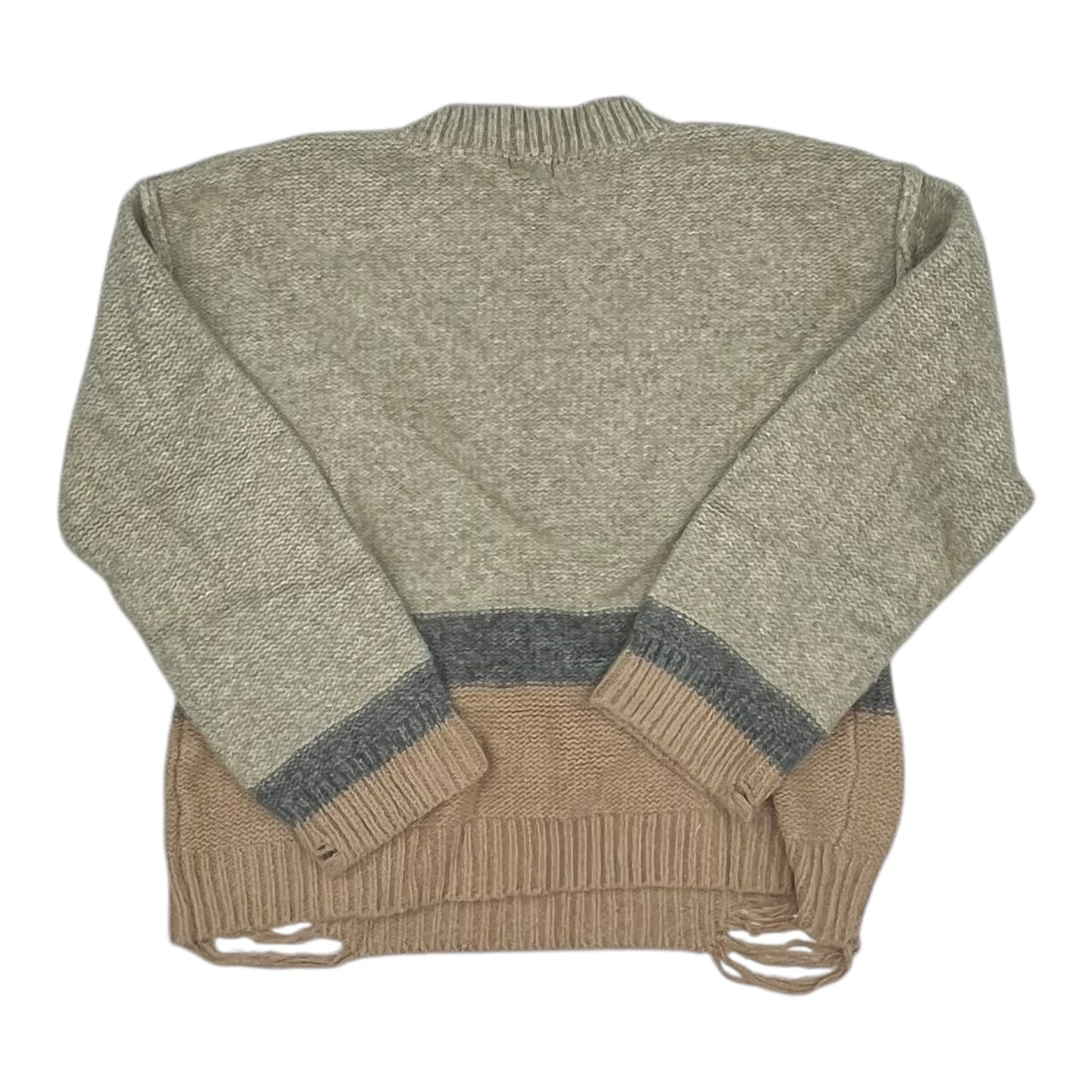 Sweater By Hem & Thread In Tan, Size:L