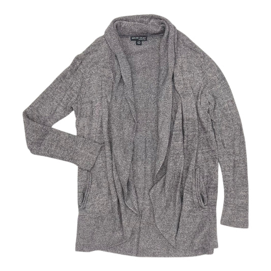 Sweater Cardigan By Barefoot Dreams In Grey, Size:L