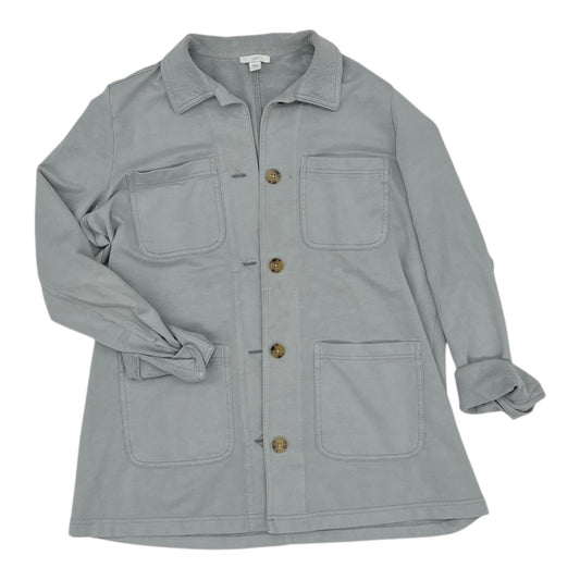 Jacket Shirt By J. Jill In Grey, Size:S