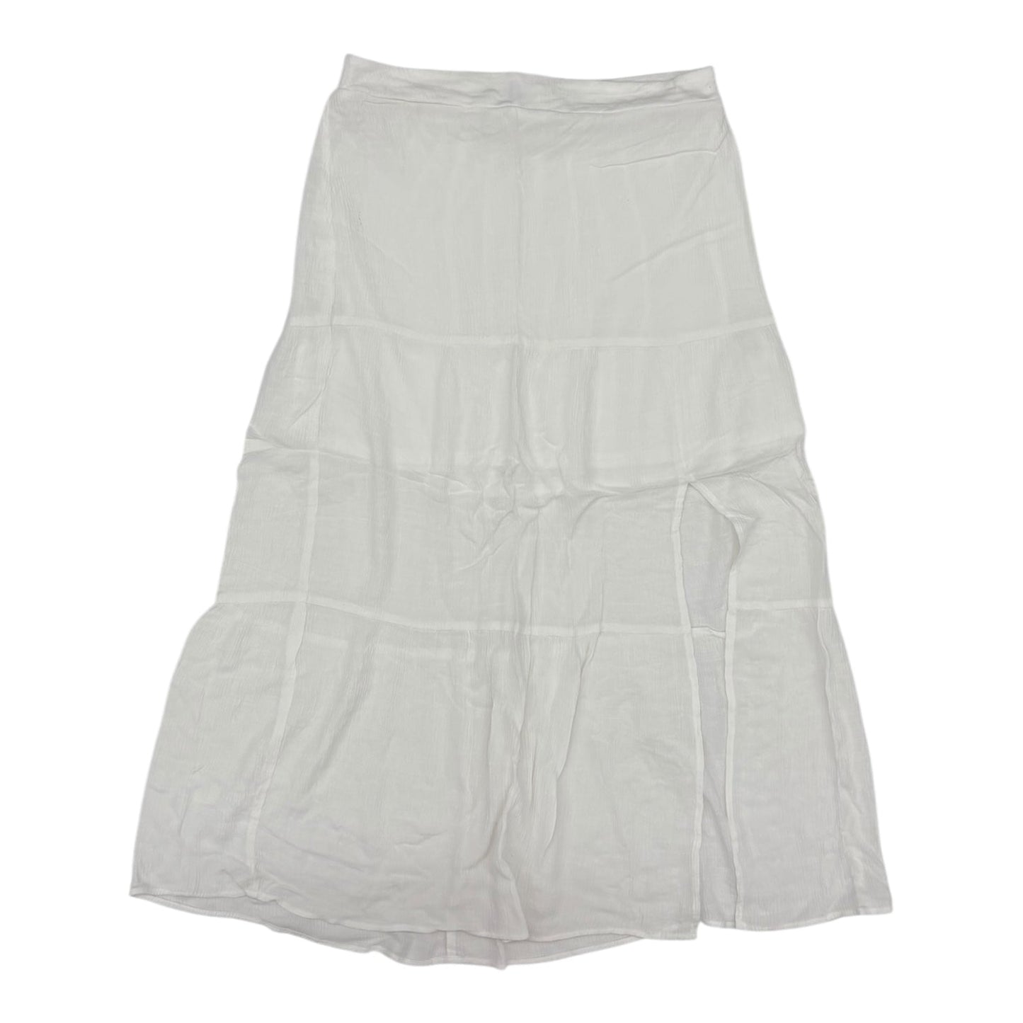 Skirt Maxi By Nine West In White, Size:L