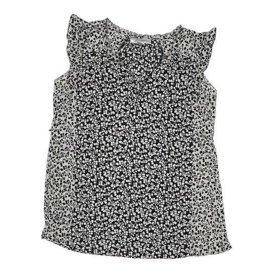 Mat Top Ss By Motherhood In Black & White, Size:M