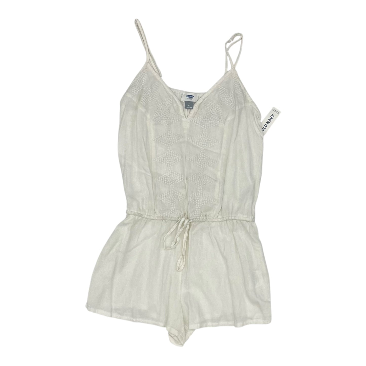 Romper By Old Navy In White, Size:S