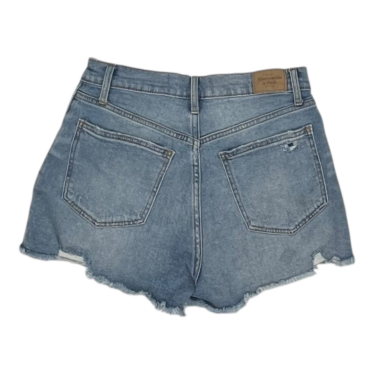 Shorts By Abercrombie And Fitch In Blue Denim, Size:4
