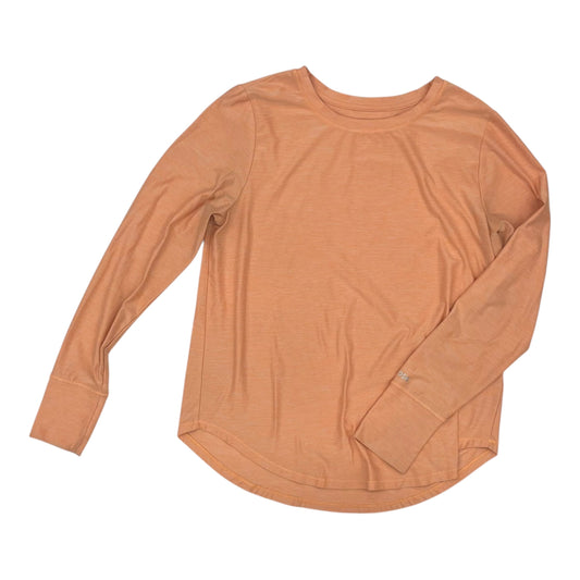 Athletic Top Ls Crewneck By Dsg Outerwear In Orange, Size:L