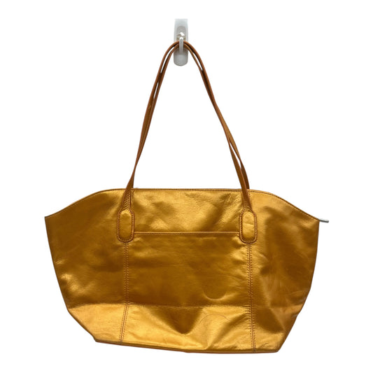 Handbag Leather By Hobo Intl In Orange, Size:Large