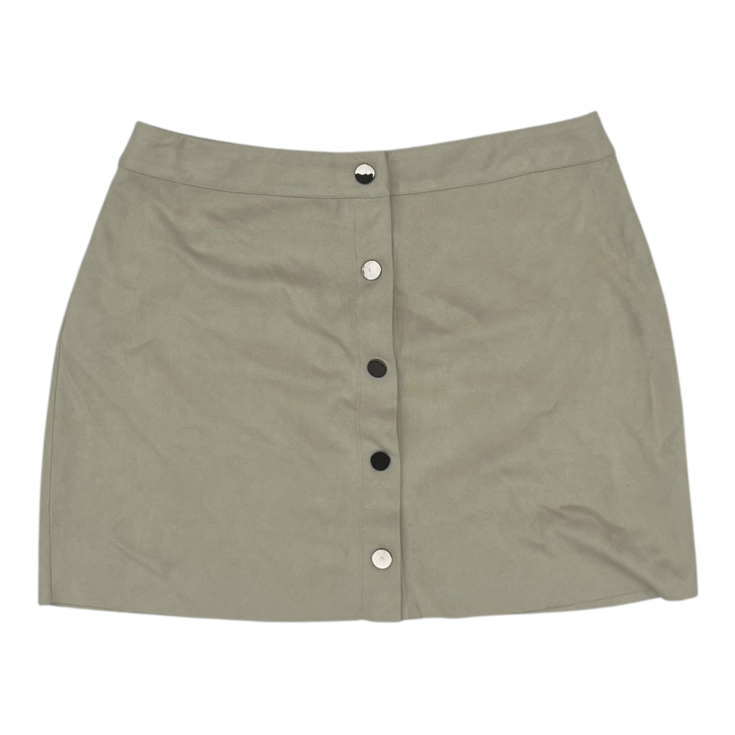 Skirt Mini & Short By Naked Zebra In Tan, Size:L