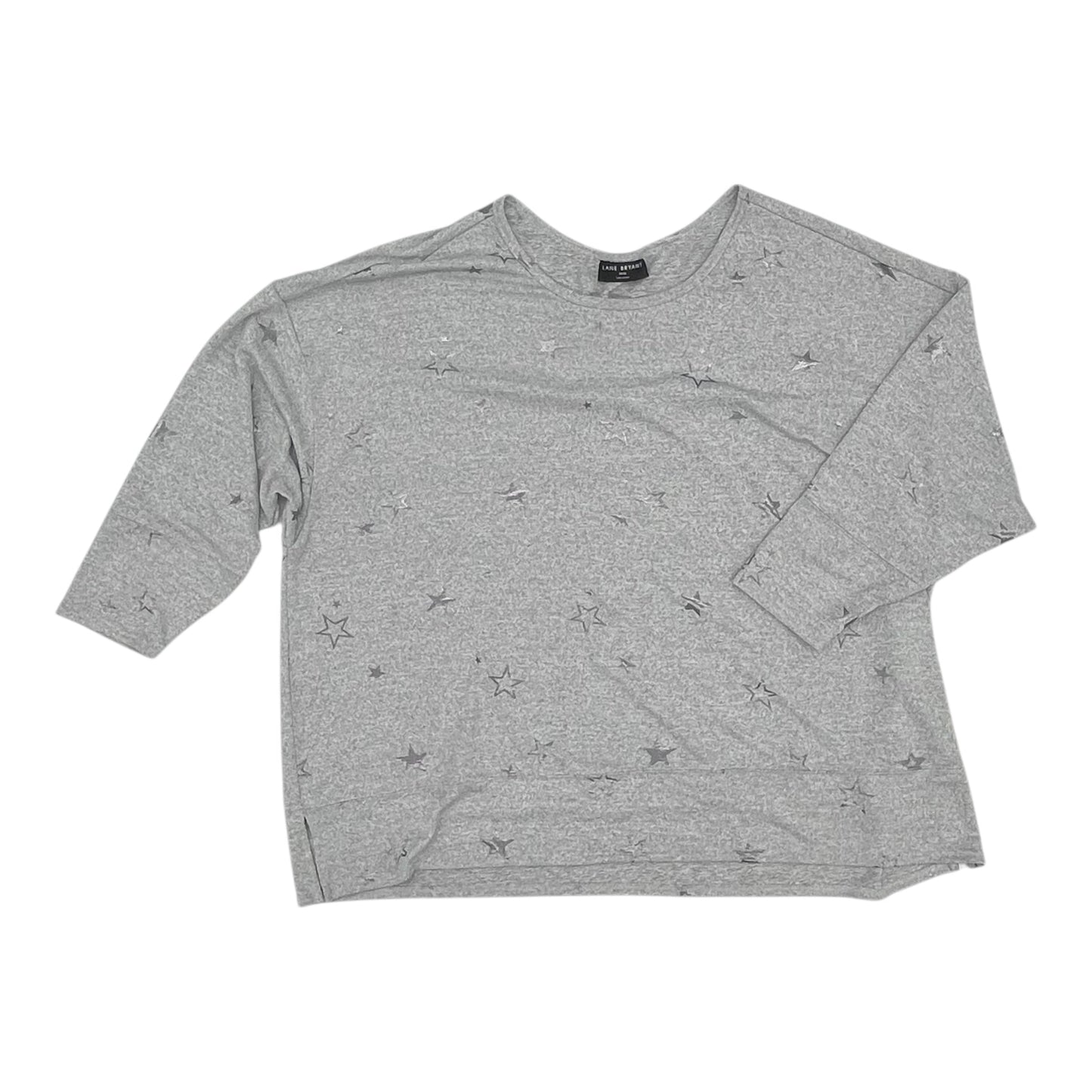 Top Ls By Lane Bryant In Grey, Size:4X