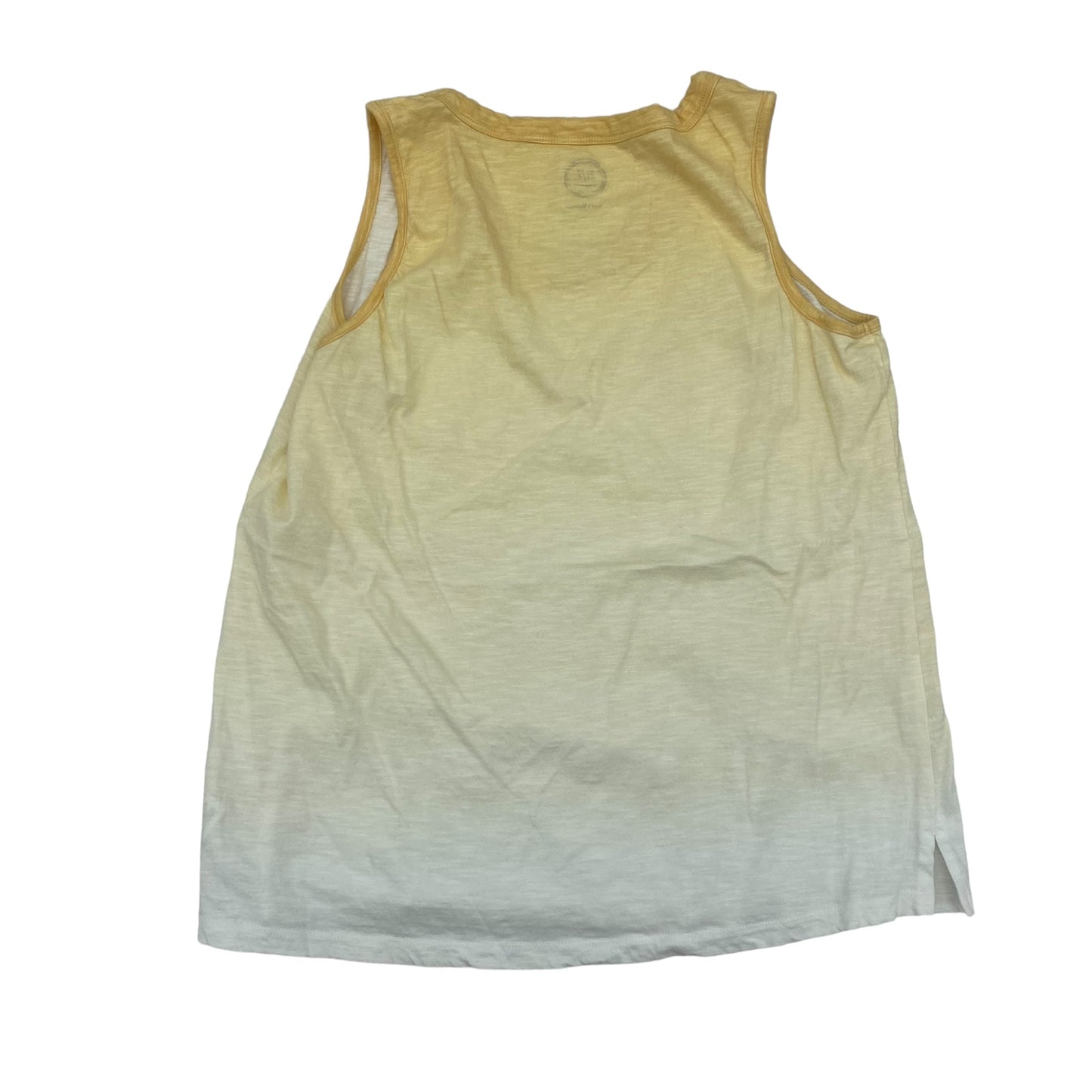 YELLOW MAURICES TOP SLEEVELESS, Size M