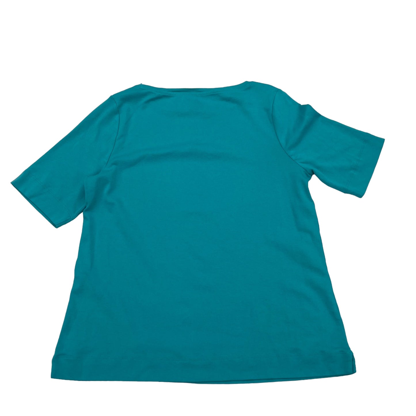 BLUE TOP SS BASIC by CHICOS Size:L