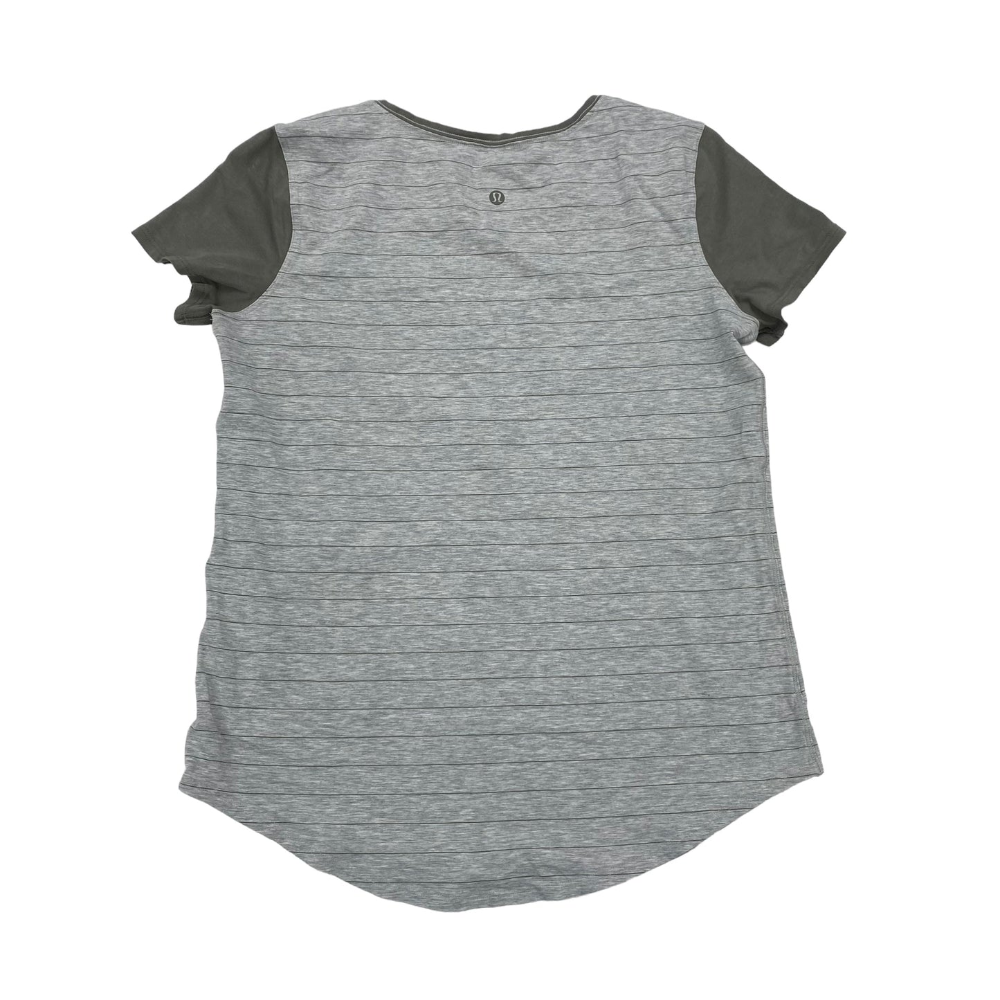 GREY ATHLETIC TOP SS by LULULEMON Size:M