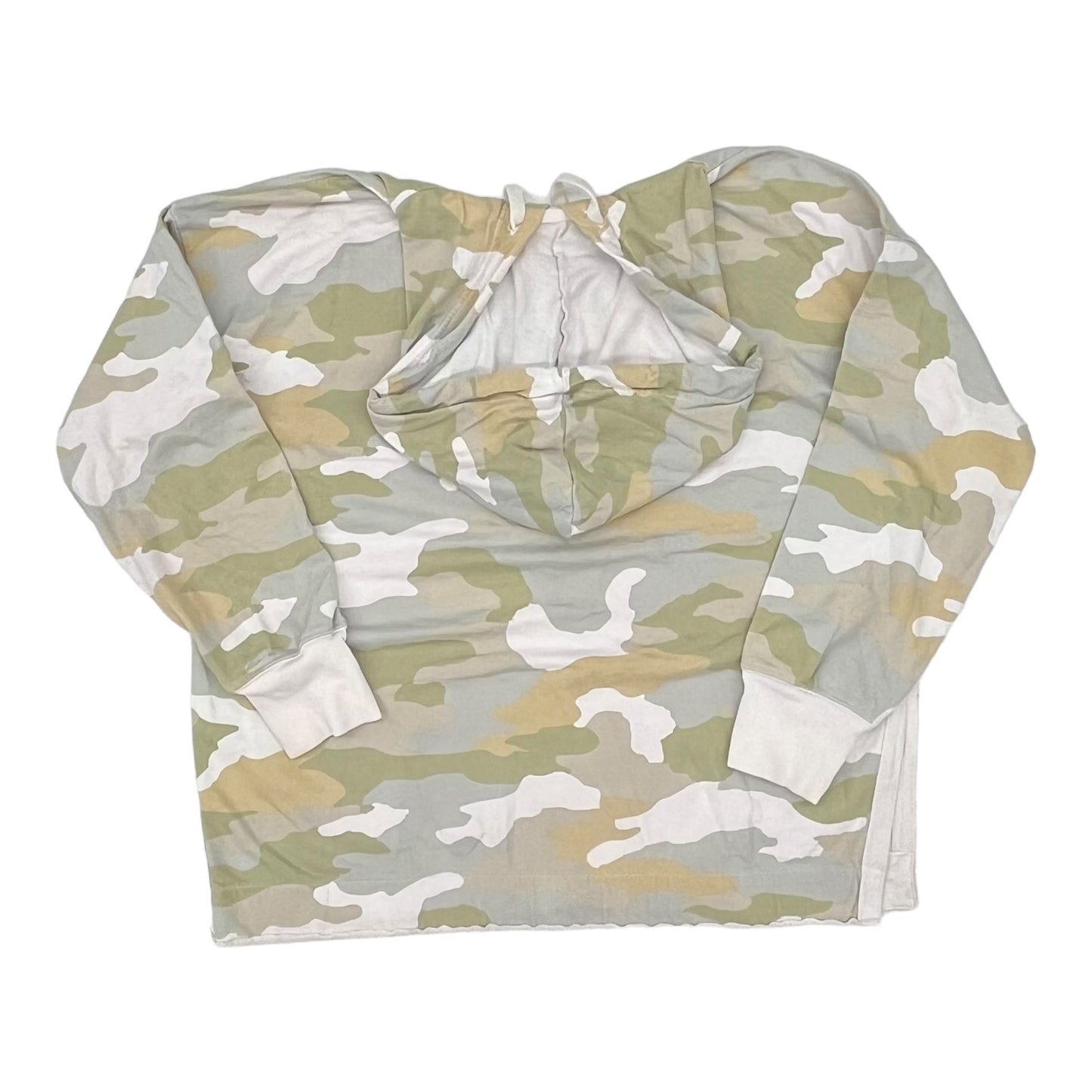 CAMOUFLAGE PRINT SWEATSHIRT HOODIE by AERIE Size:M