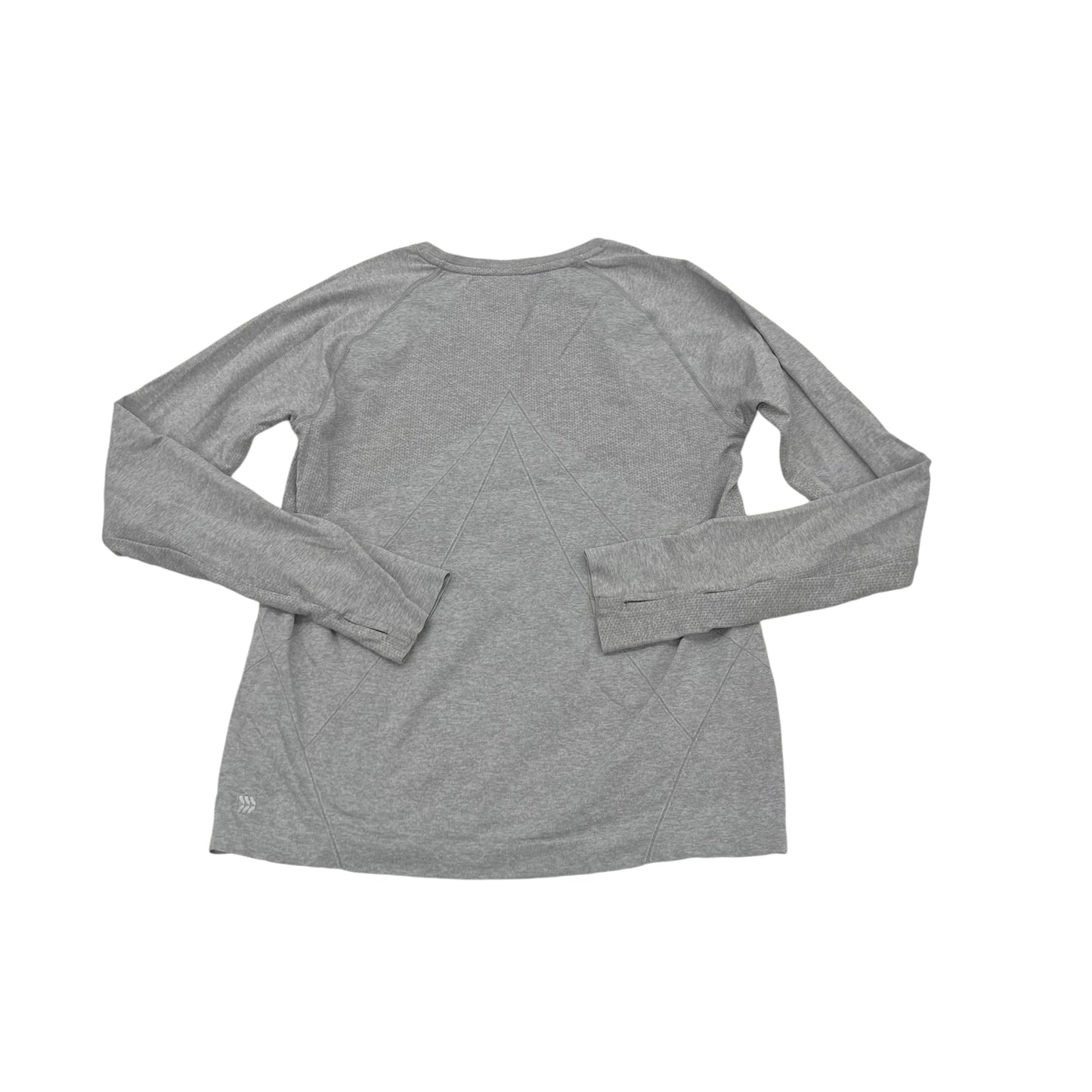 GREY ATHLETIC TOP LS CREWNECK by ALL IN MOTION Size:L