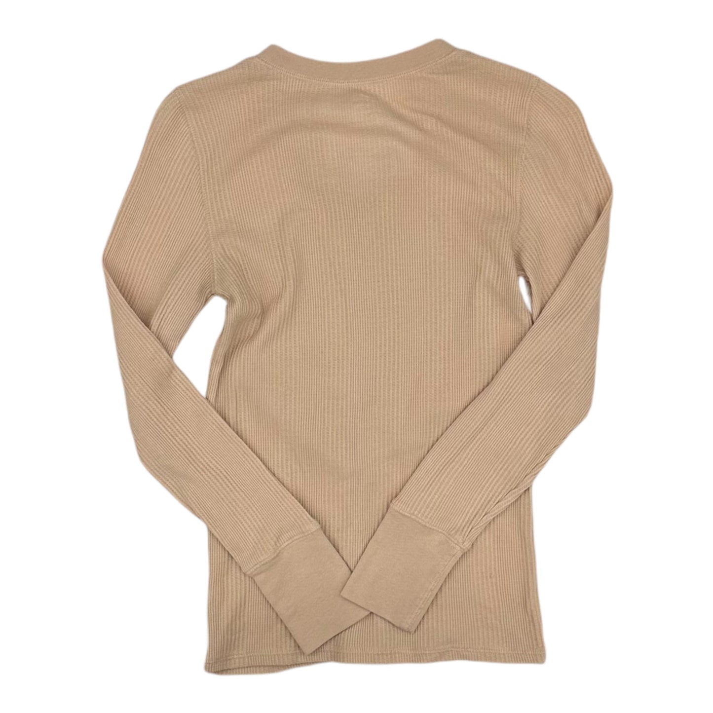 Top Ls Basic By Aerie In Tan, Size:Xs