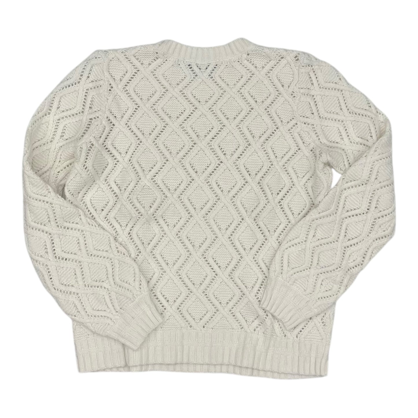 Sweater By Loft In Cream, Size:Mp