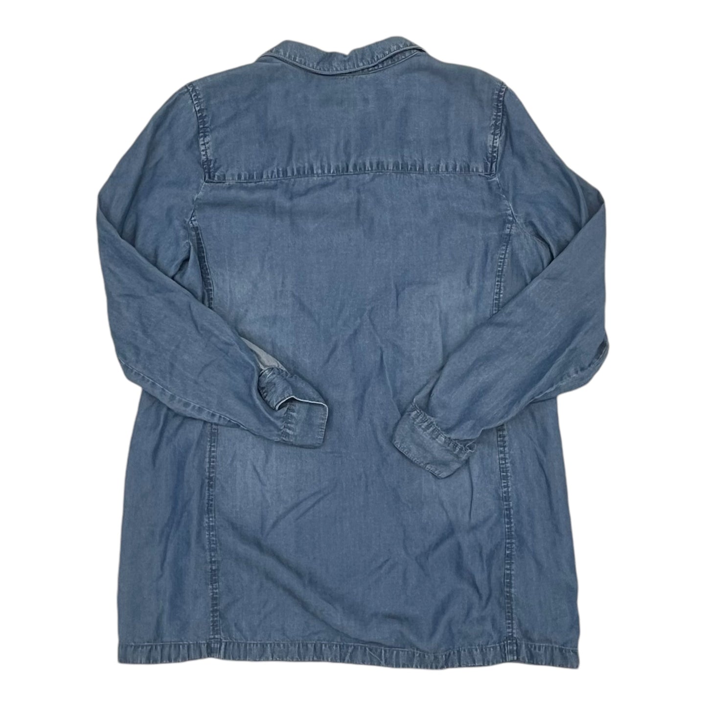 Top Ls By J. Jill In Blue Denim, Size:S