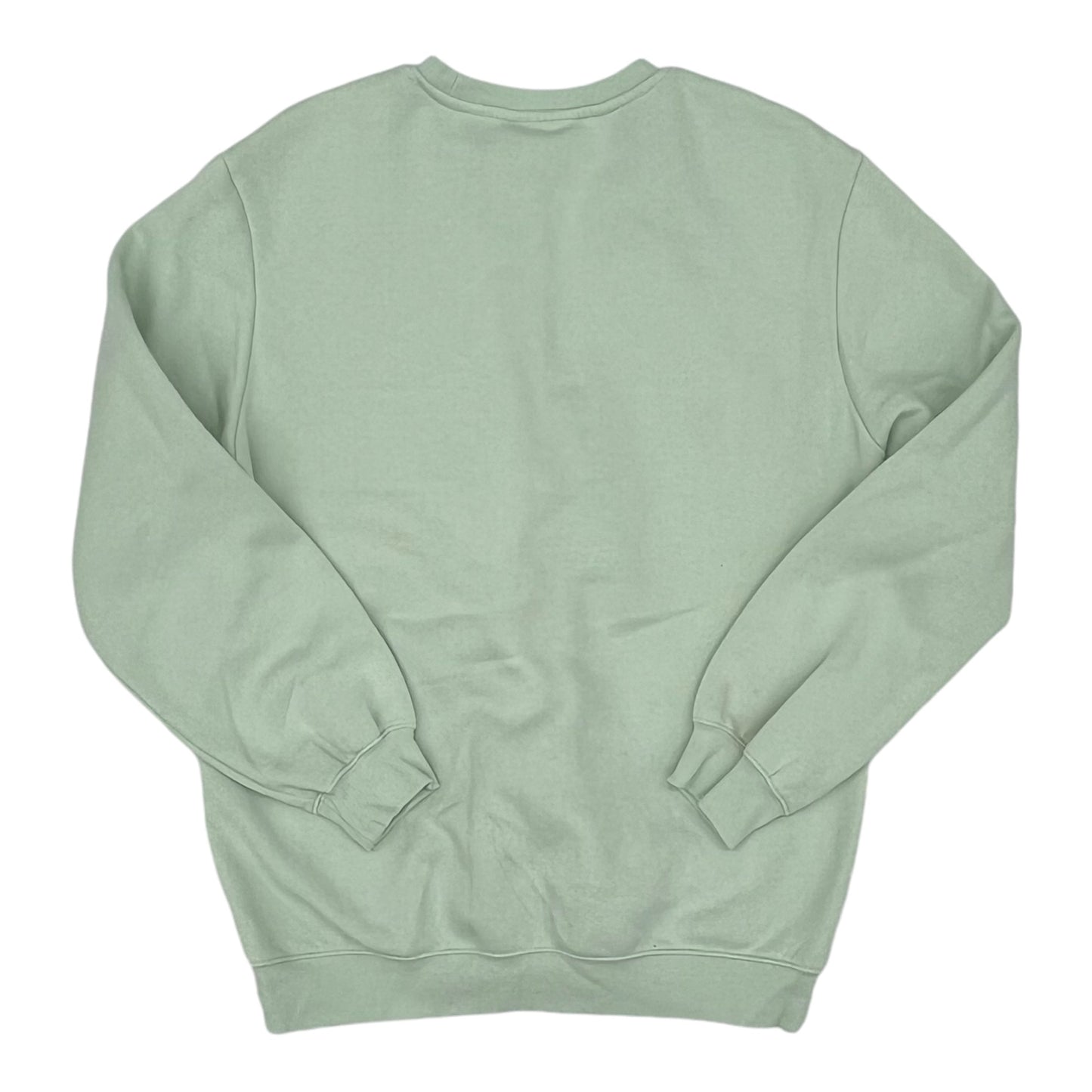 Sweatshirt Crewneck By H&M In Green, Size:M