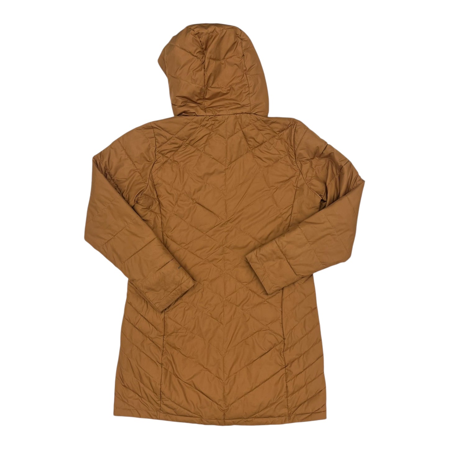 Coat Puffer & Quilted By Columbia In Tan, Size:L