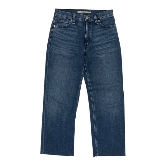 Jeans Cropped By Hudson In Blue Denim, Size:2