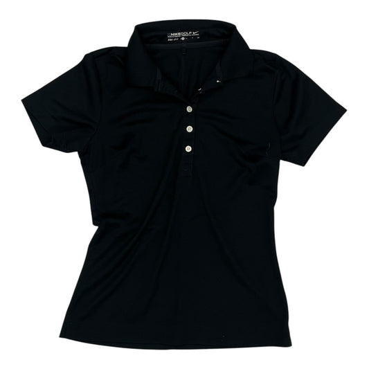 Athletic Top Ss By Nike Apparel In Black, Size:S