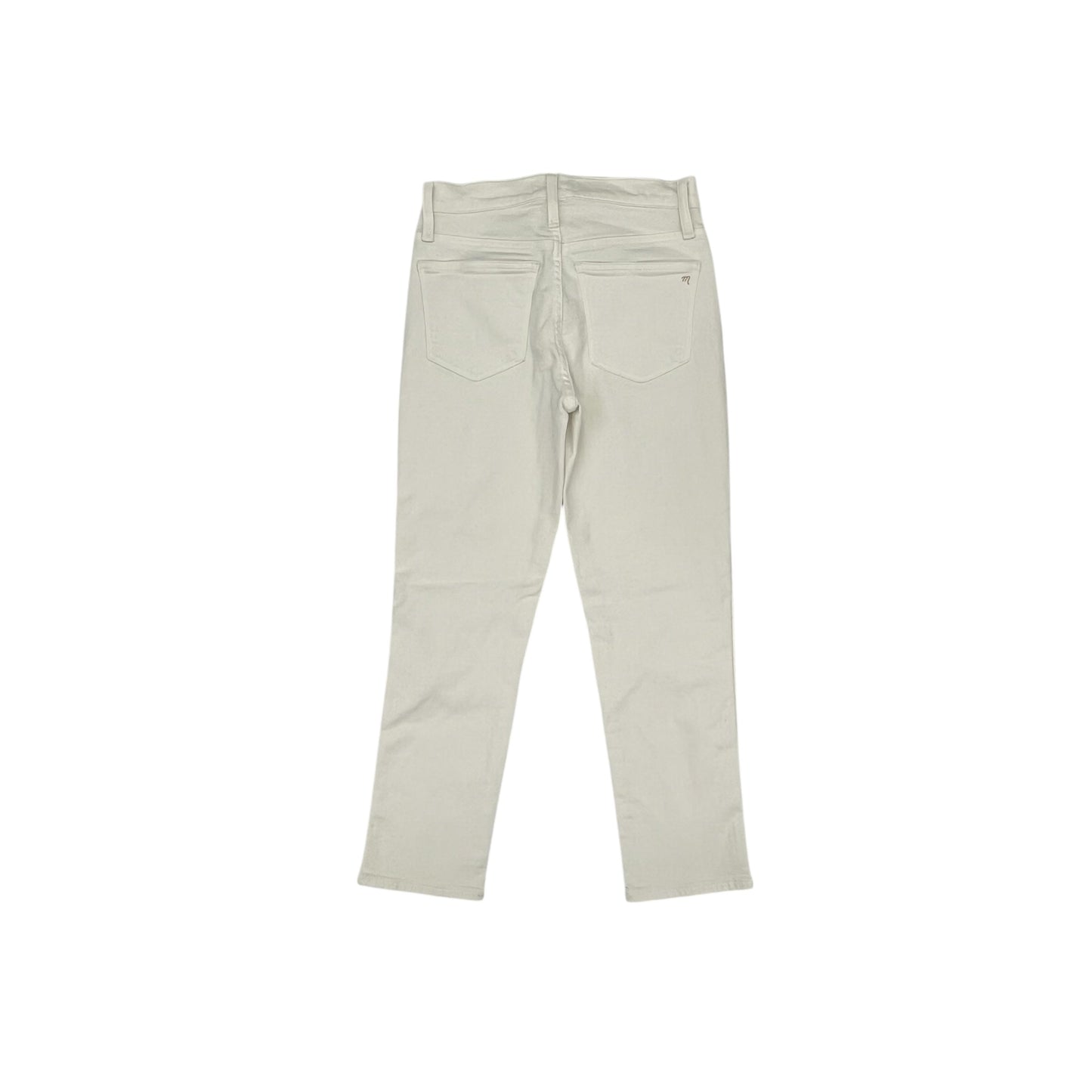 Jeans Skinny By Madewell In White Denim, Size:2P
