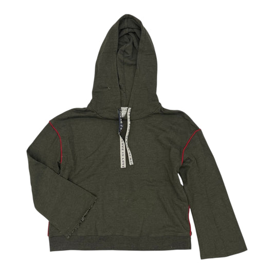 Sweatshirt Hoodie By For The Republic In Green, Size:M