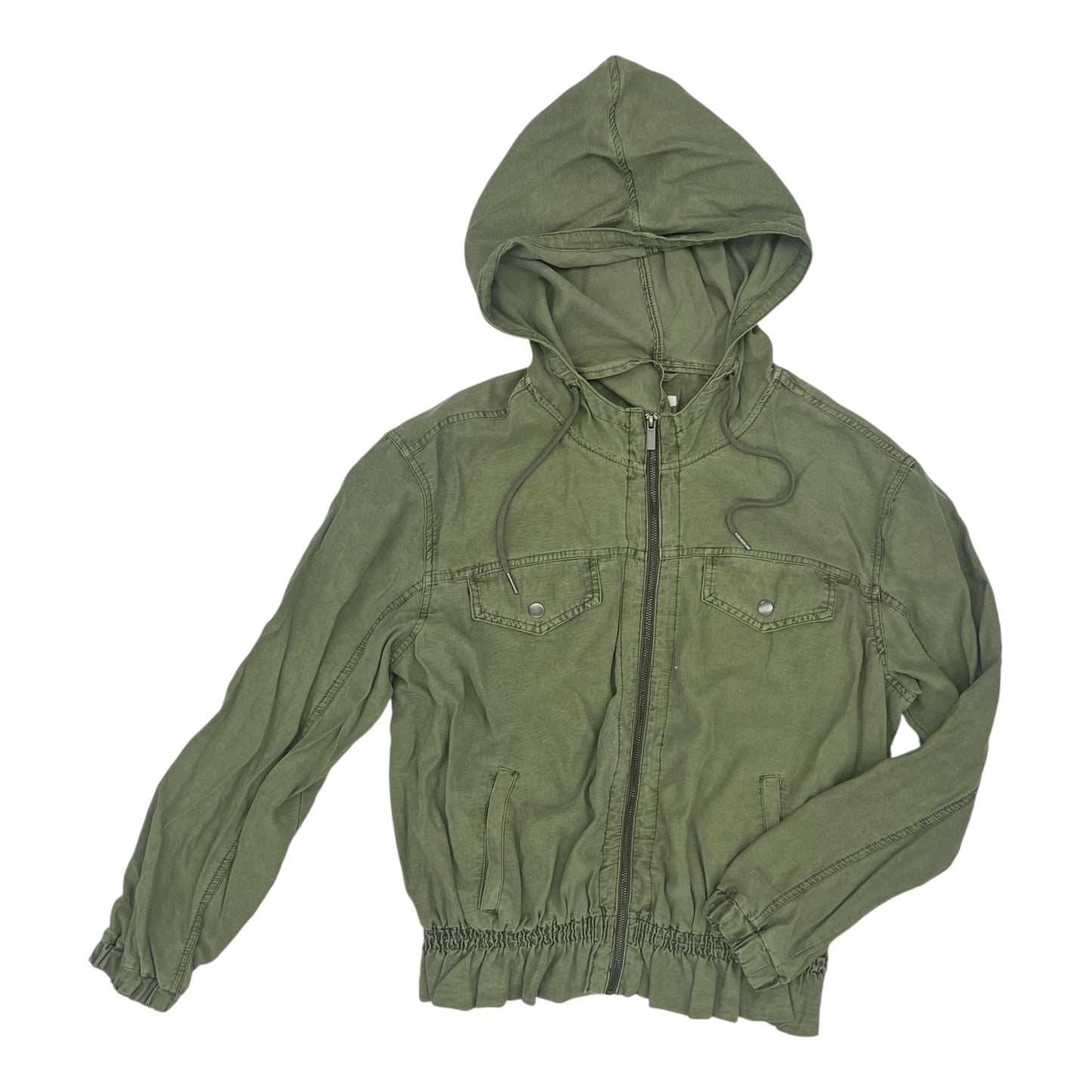 Jacket Utility By Maurices In Green, Size:2X