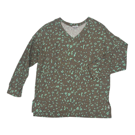 Top Ls By White Birch In Brown & Green, Size:2X