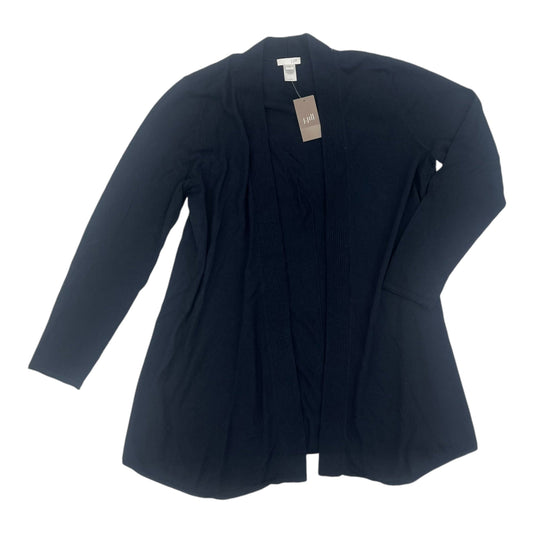 Sweater Cardigan By J. Jill In Navy, Size:M