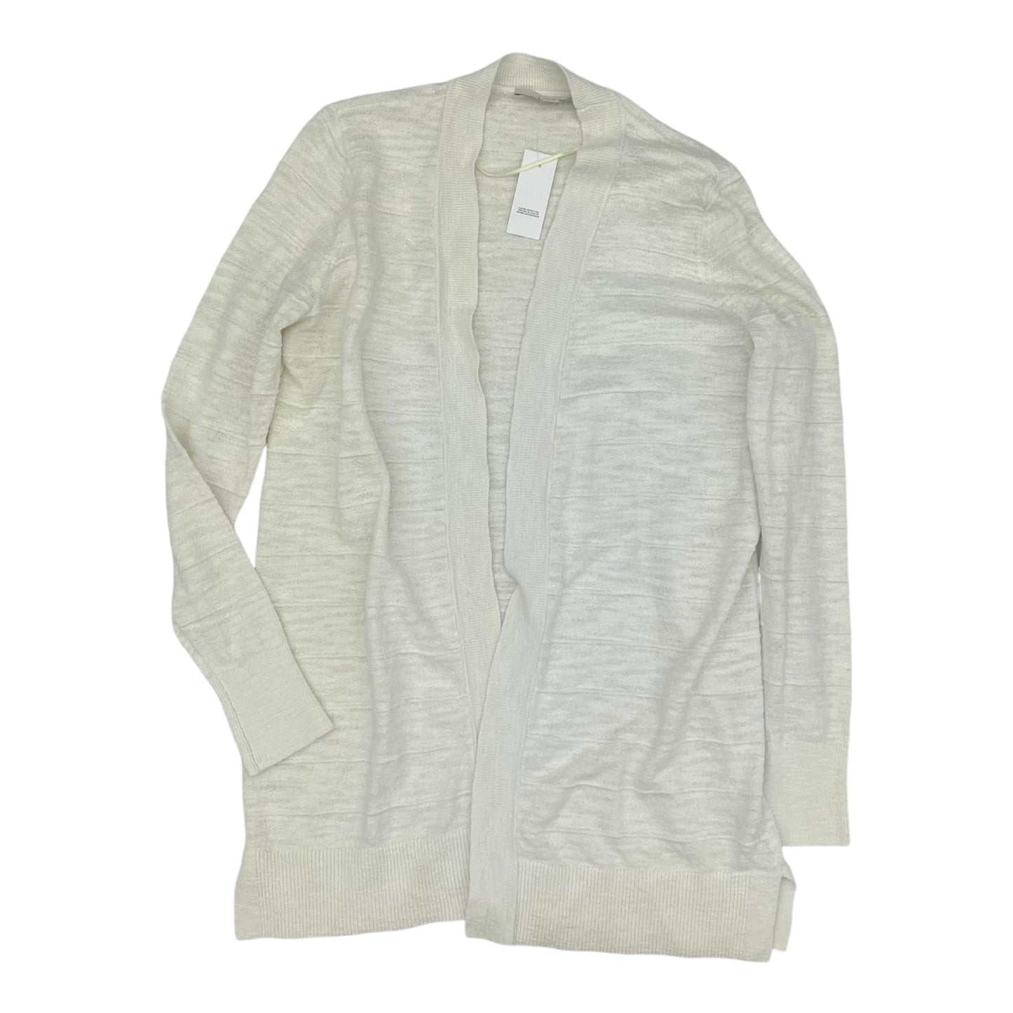 Cardigan By Loft In Cream, Size:S