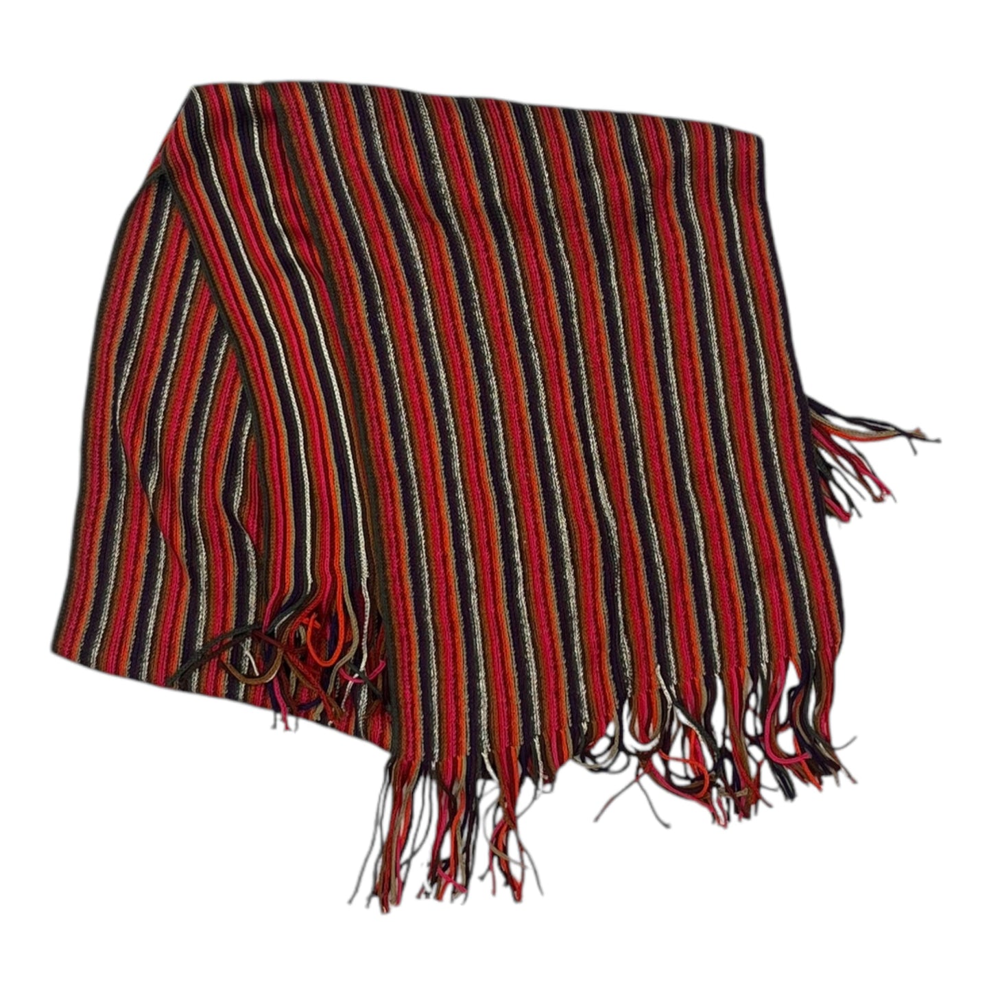 Scarf Winter By Clothes Mentor In Striped Pattern