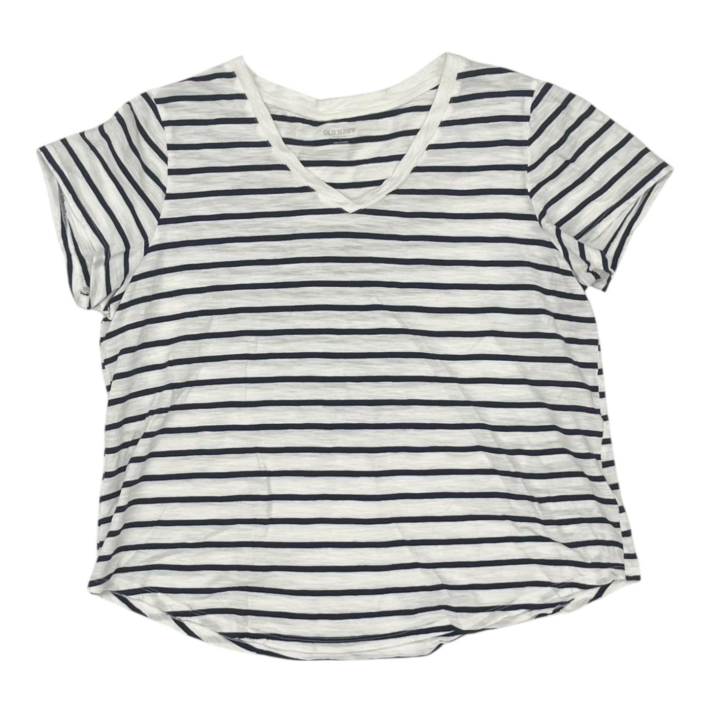 Top Ss By Old Navy In Blue & White, Size:L