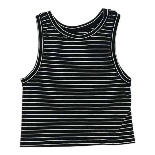Tank Top By Free People In Black & White, Size:M