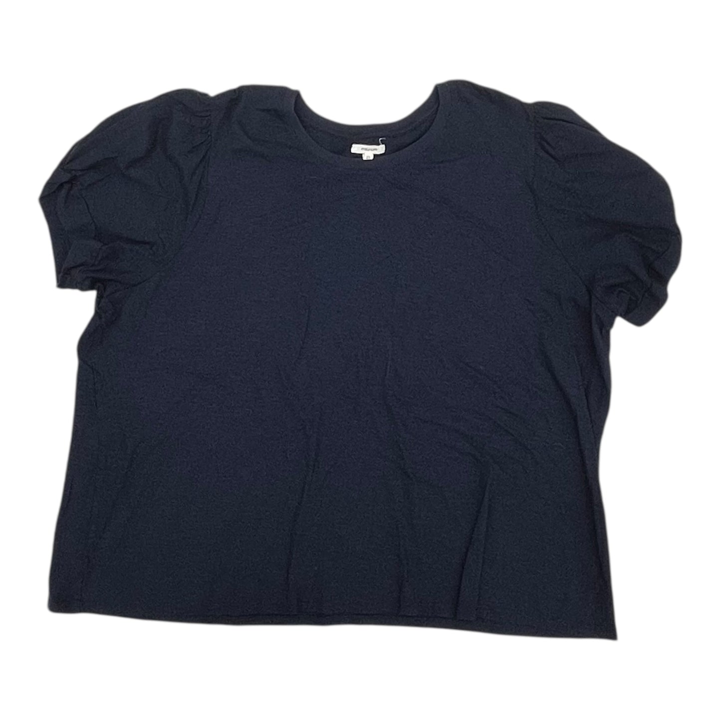 Top Ss By Maurices In Navy, Size:3X