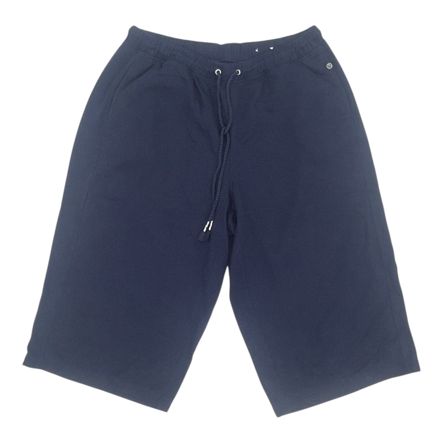 Athletic Capris By Livi Active In Navy, Size:1X