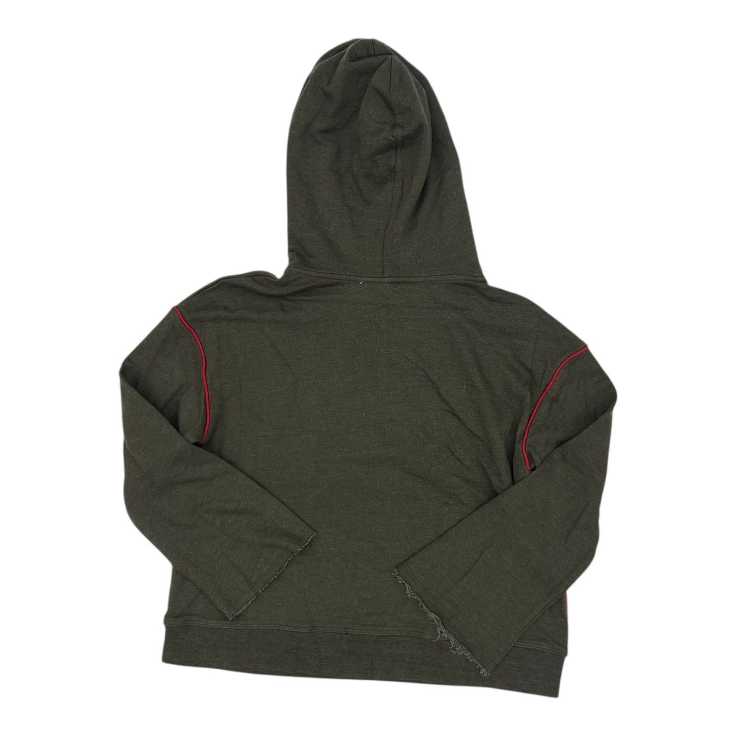 Sweatshirt Hoodie By For The Republic In Green, Size:M