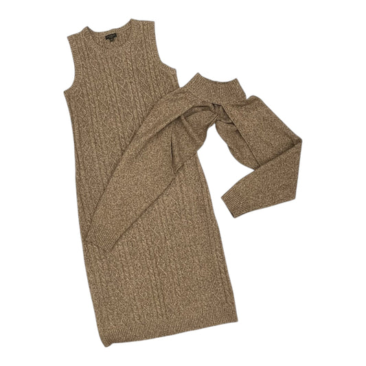 Dress Set 2Pc By Current Air In Brown, Size:L