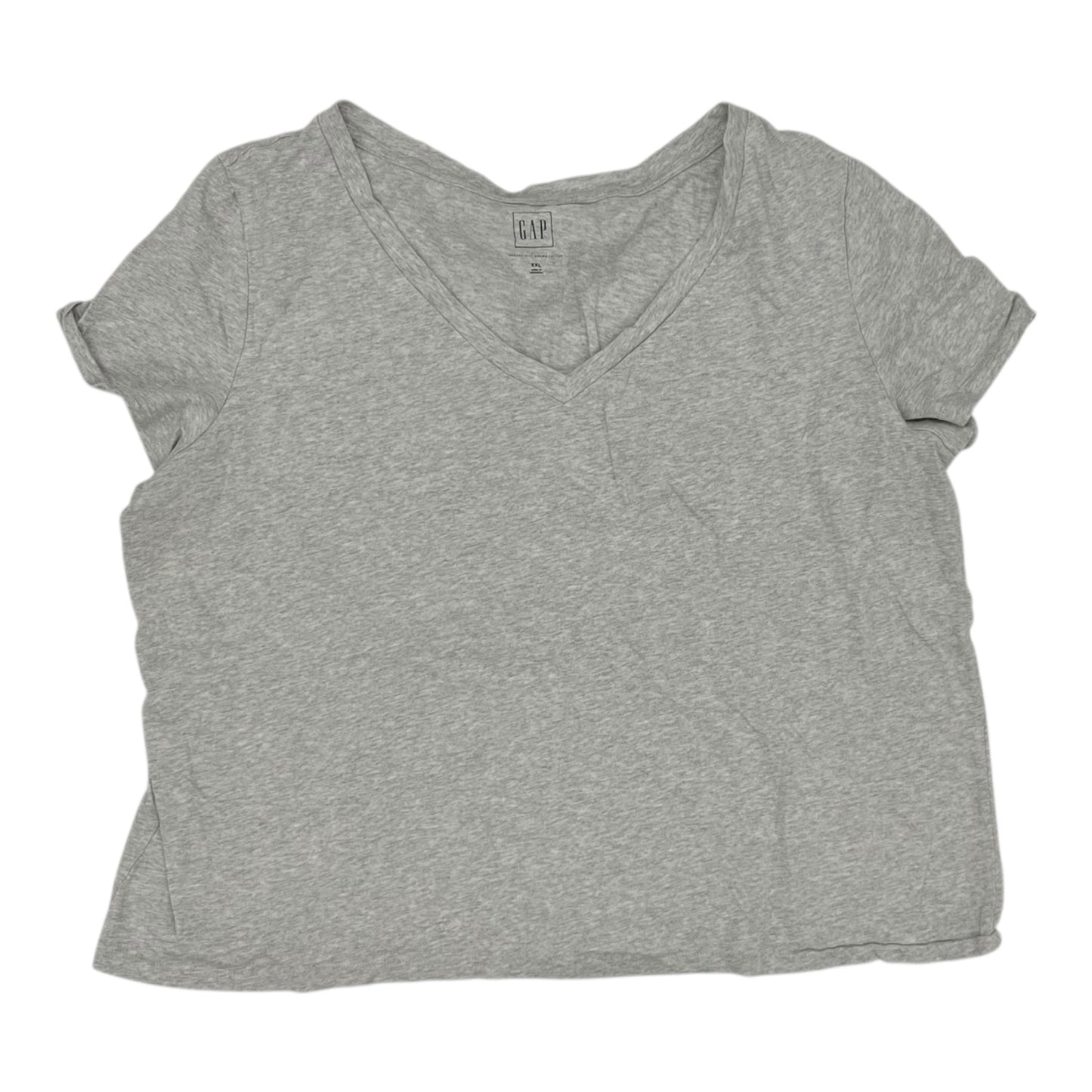 Top Ss Basic By Gap In Grey, Size:Xxl