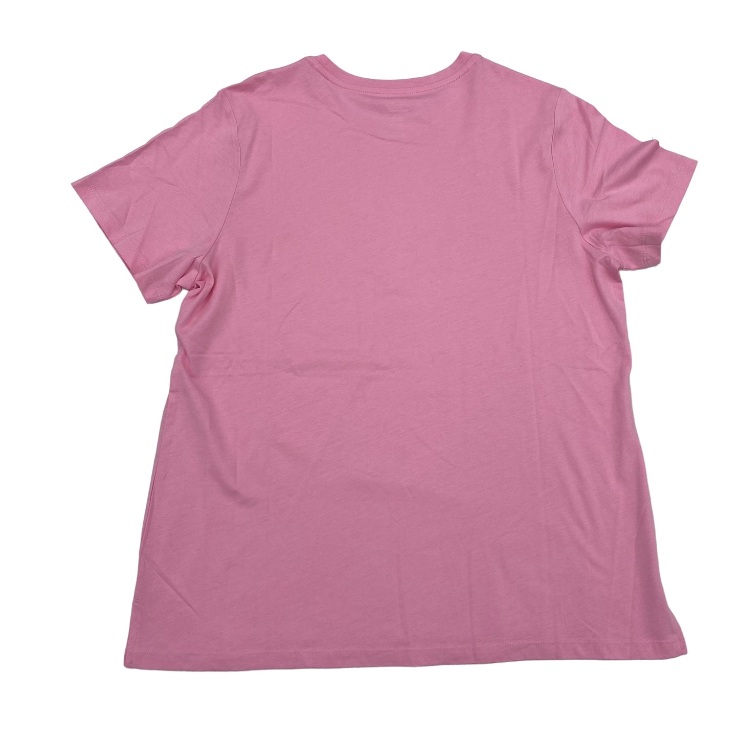 PINK TOP SS BASIC by MEMBERS MARK Size:L