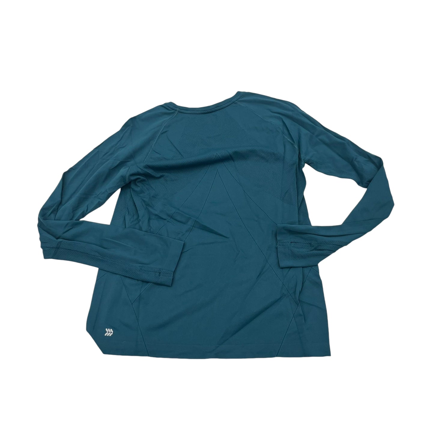 BLUE ATHLETIC TOP LS CREWNECK by ALL IN MOTION Size:L