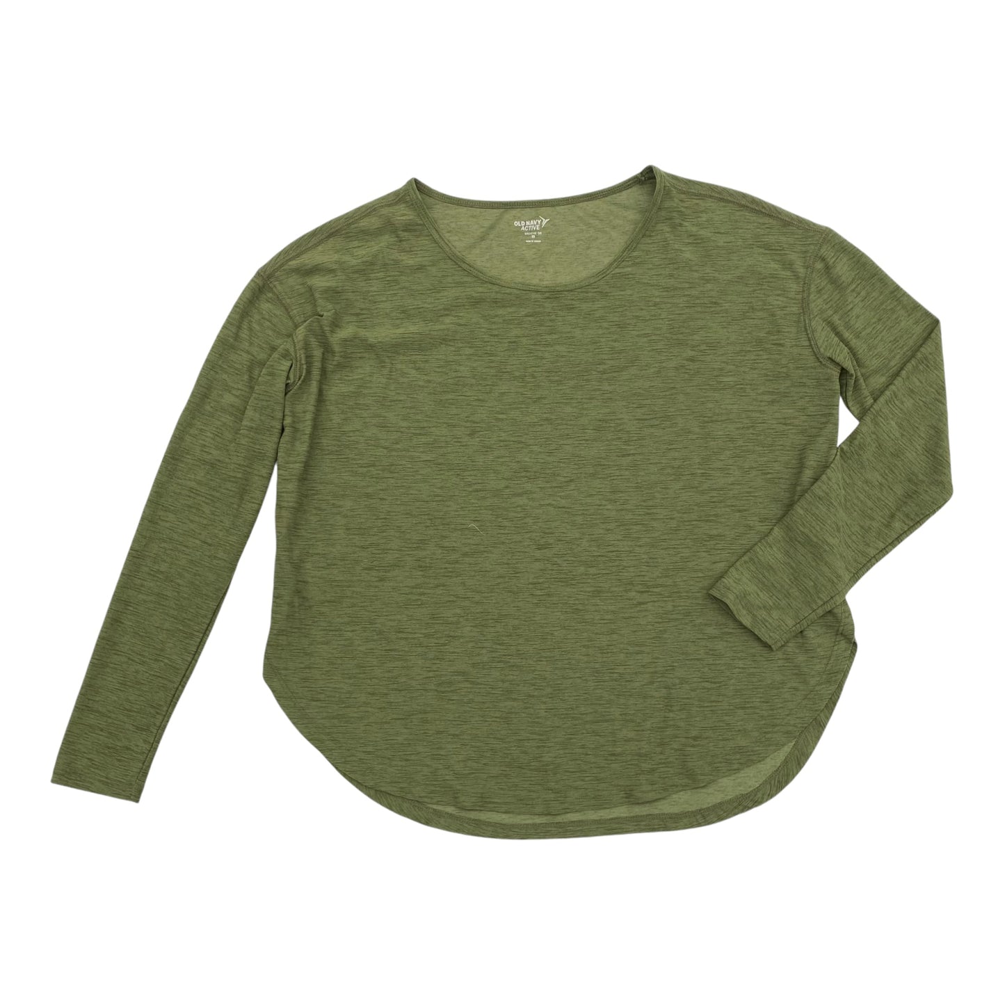 Top Ls Basic By Old Navy In Green, Size:Xs