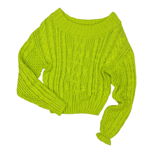 Sweater By Anthropologie In Green, Size:L