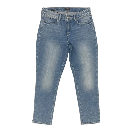 Jeans Straight By Not Your Daughters Jeans In Blue Denim, Size:10