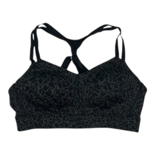 Athletic Bra By Under Armour In Black & Grey, Size:S