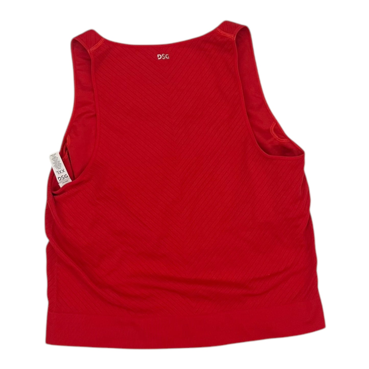 Athletic Tank Top By Dsg Outerwear In Red, Size:Xxl