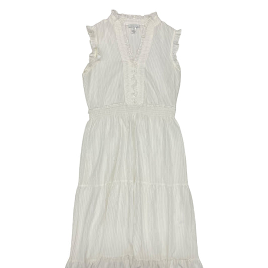 Dress Casual Maxi By London Times In Cream, Size:14