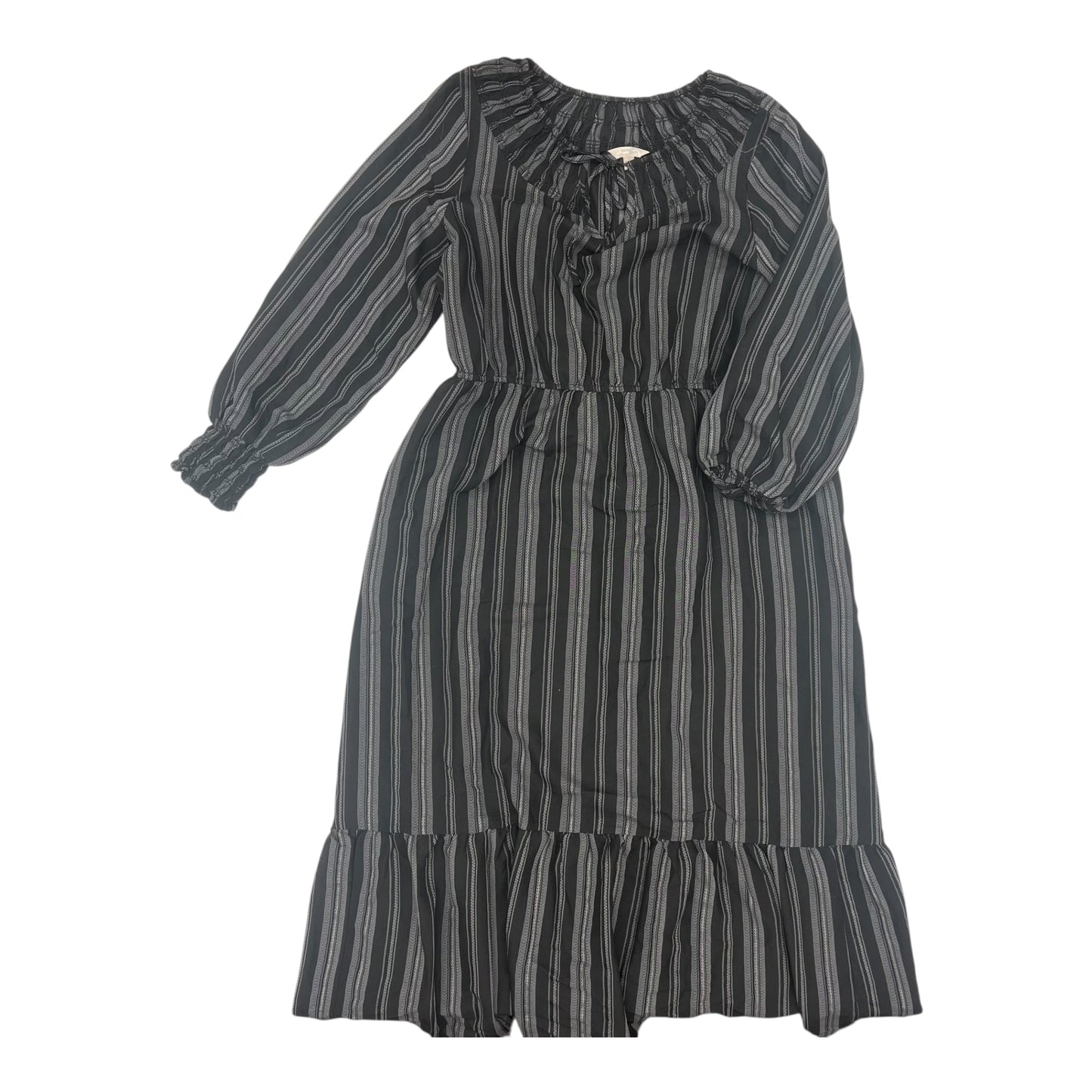 Dress Casual Maxi By Terra & Sky In Black, Size:1X