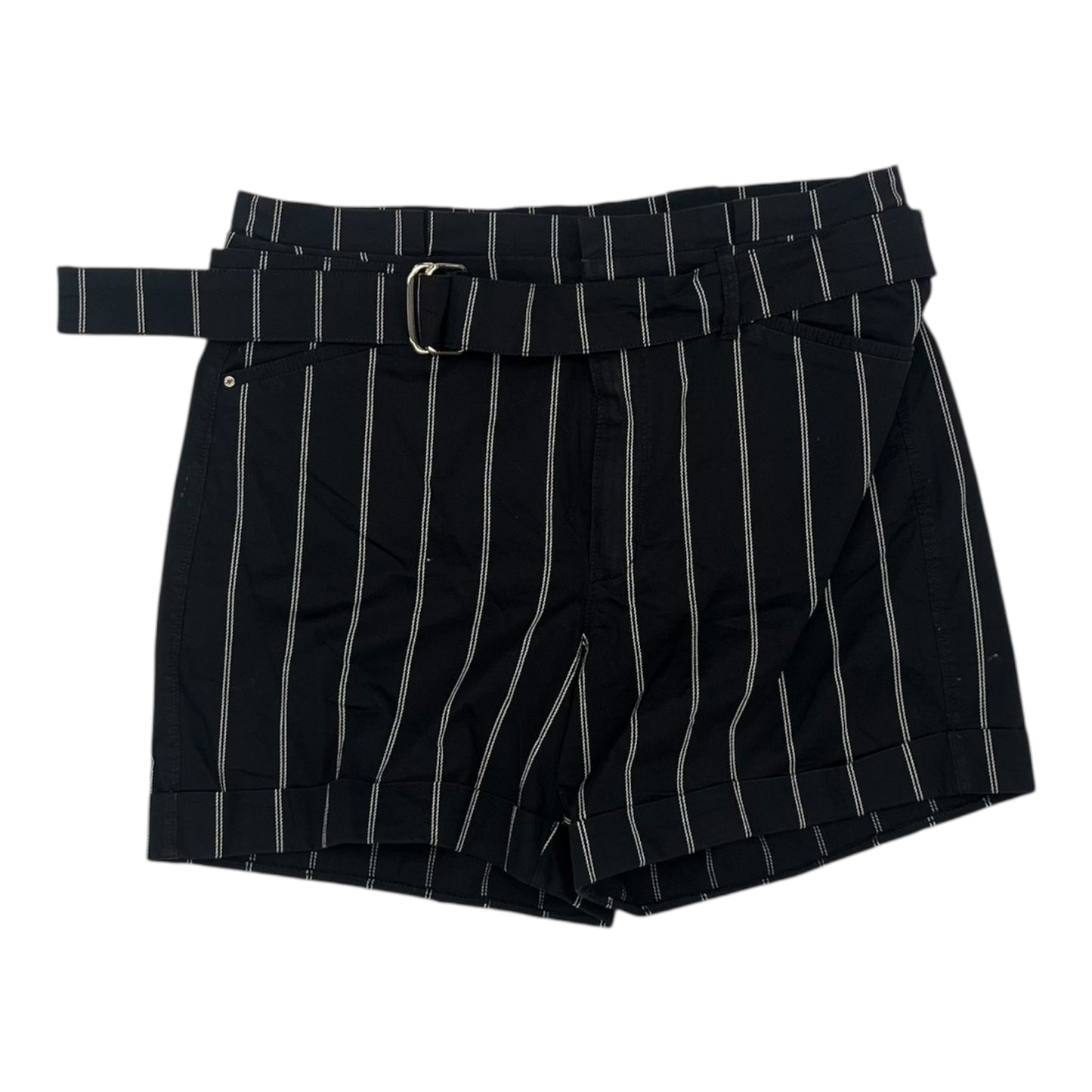 Shorts By White House Black Market In Black & White, Size:10