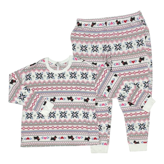 Pajamas 2Pc By Joyspun In White, Size:Xl