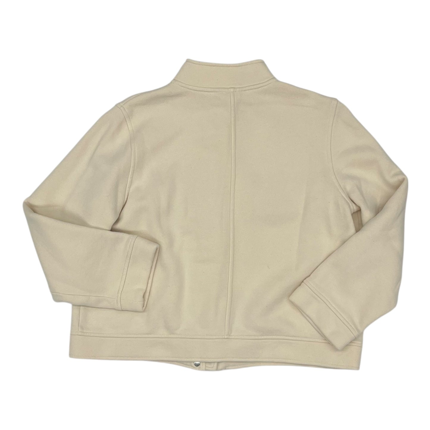 Jacket Other By Banana Republic In Cream, Size:22Womens