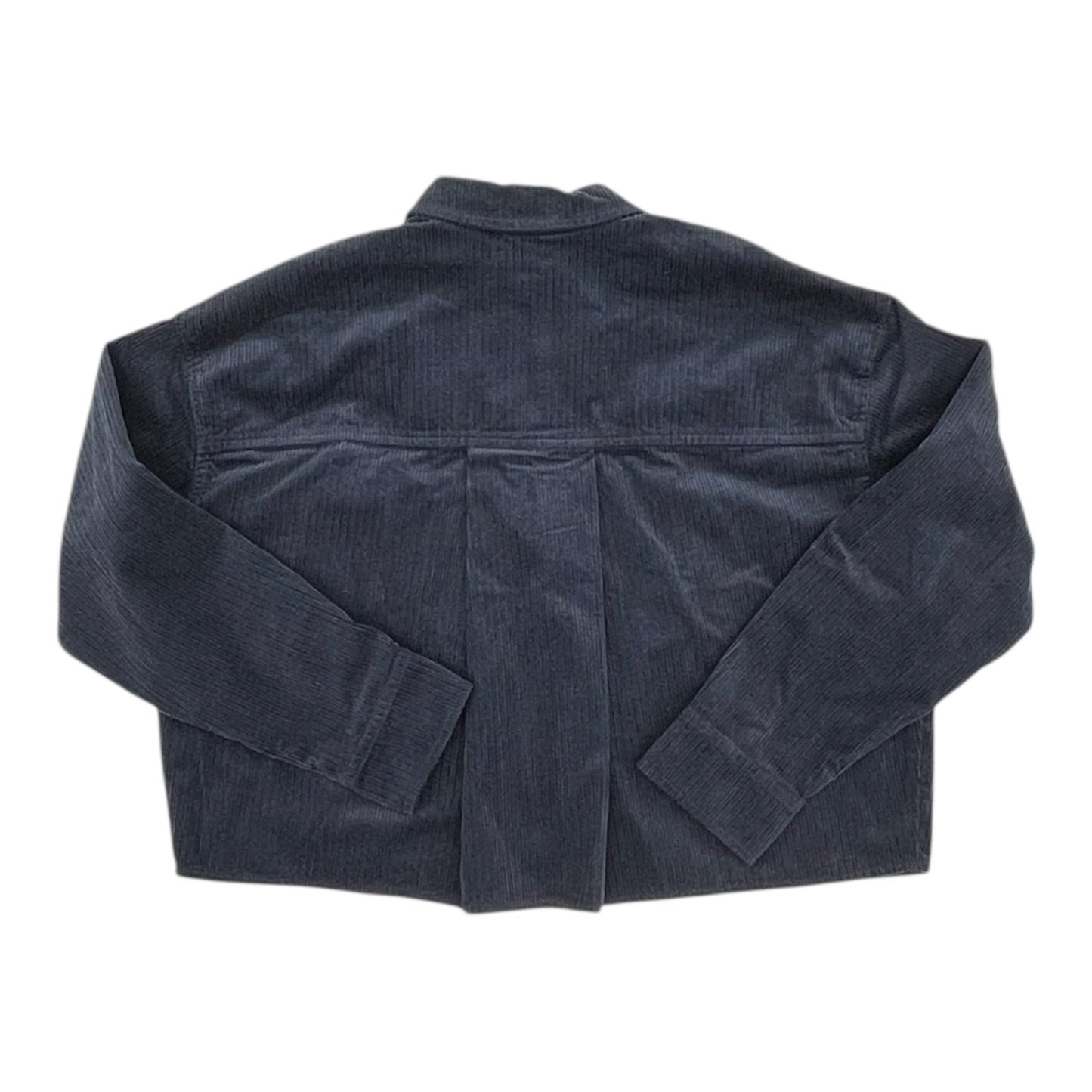 Jacket Shirt By Madewell In Blue, Size:M